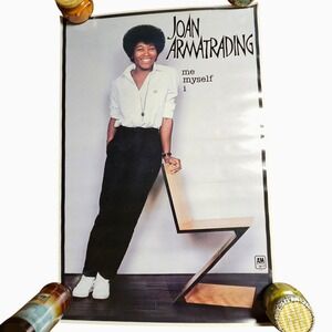 Joan Armatrading Me Myself I 24x36 Promo Poster Vintage 1980 A&M Records Rock